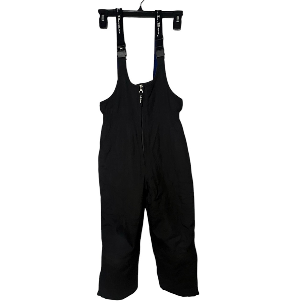 LL Bean Kids Black Snowpants